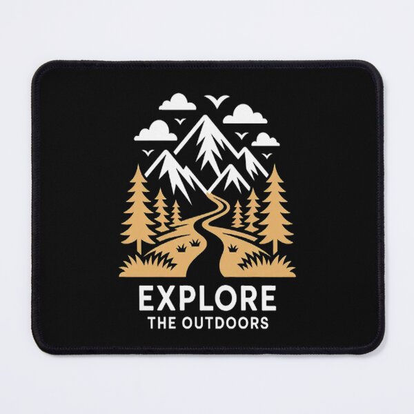 Item preview, Explore The Outdoors Embrace Natures Call Hiking Adventure designed and sold by TeamLequid.