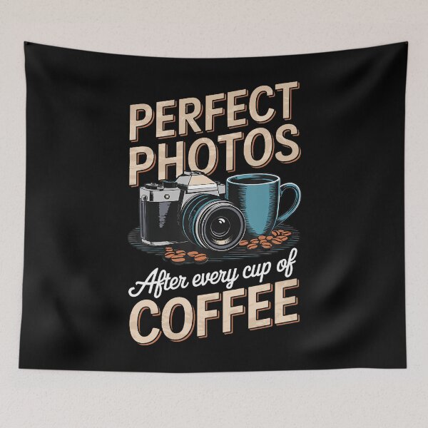Item preview, Cup Of Coffee Cameraman Photo Camera Funny Photographer designed and sold by SelmaBonnie.