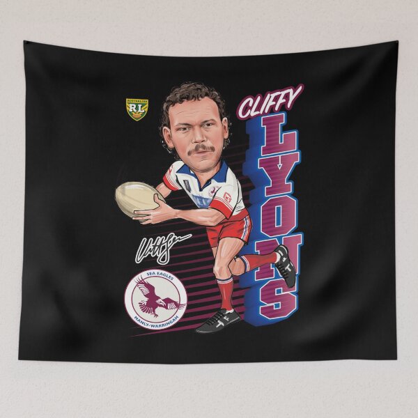 Item preview, Manly Warringah Sea Eagles Cliff Lyons Cliffy Character designed and sold by SANIDAA.