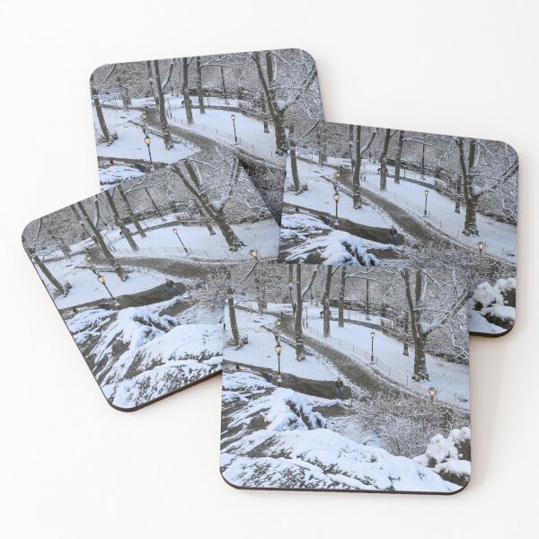 Item preview, A serene winter landscape in Central Park designed and sold by Southern Cross Lifestyle .