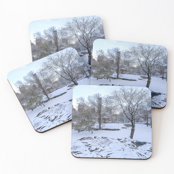Item preview, A serene winter landscape in Central Park designed and sold by Southern Cross Lifestyle .
