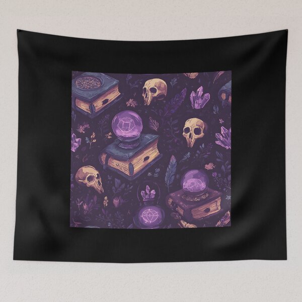 Item preview, Magical Witchy Pattern designed and sold by PriscillaMarks.