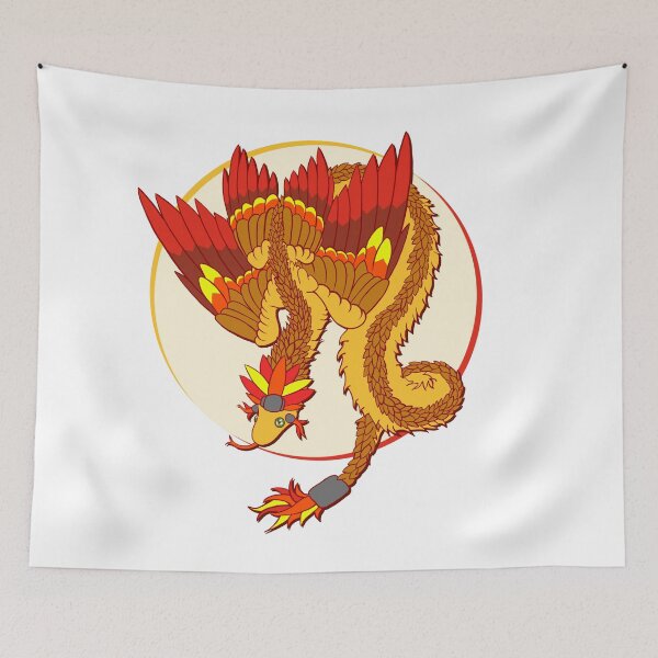 Item preview, Feathered Sun Serpent designed and sold by V.L. Lanius Art.