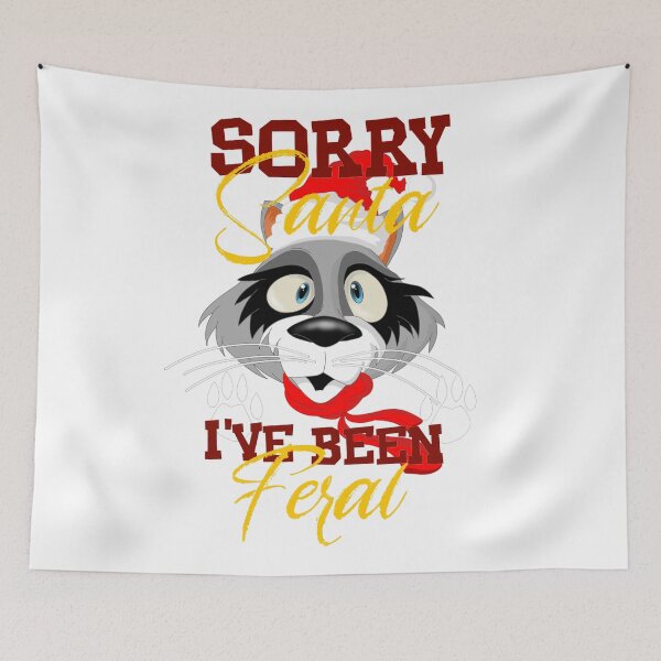 Item preview, Santa Feral / Sorry Santa Ive Been Feral  designed and sold by TheEndDesign.
