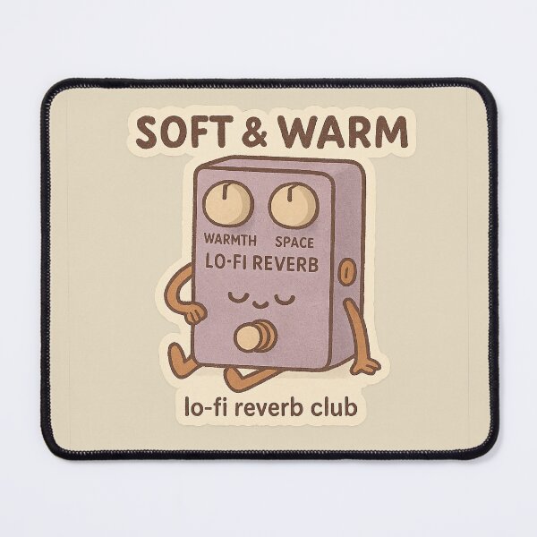 Item preview, Soft & Warm — Lo-Fi Reverb Club designed and sold by peaknerd.