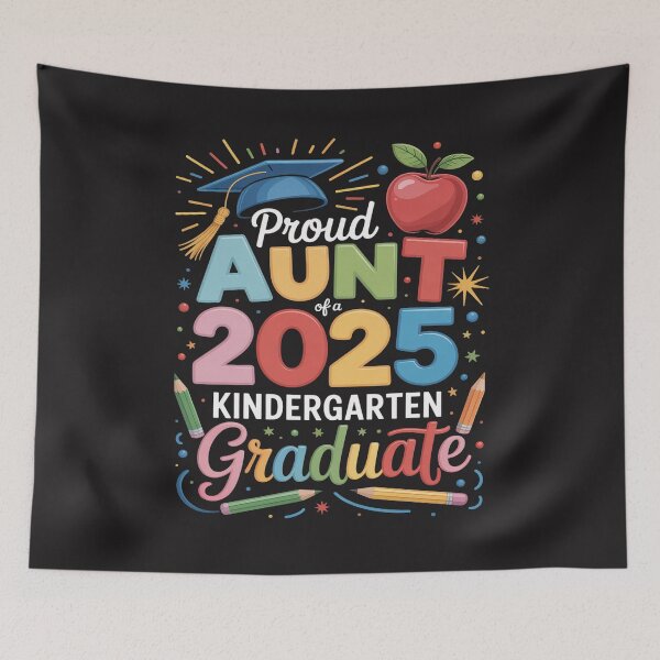 Item preview, Proud Aunt of a Class of 2025 kindergarten Graduate designed and sold by AvagondaMind.