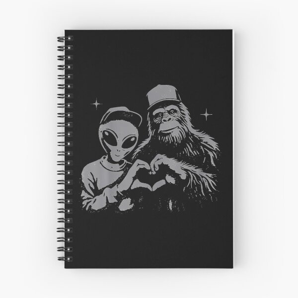 Item preview, Bigfoot  Alien Sasquatch Love Hand Sign designed and sold by SelmaBonnie.