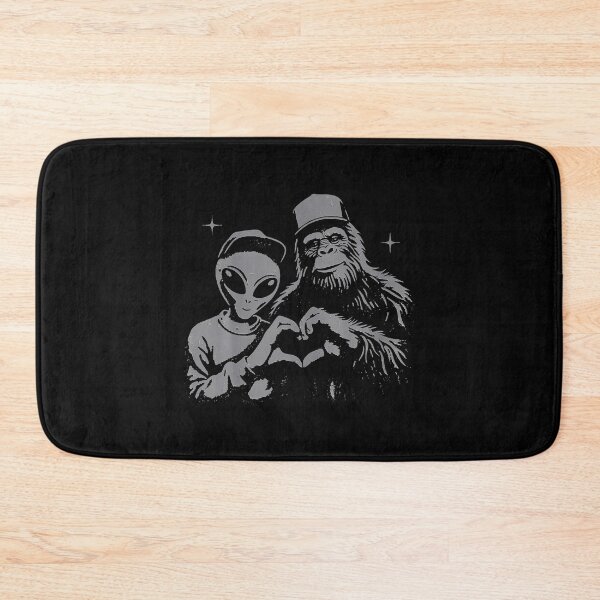 Item preview, Bigfoot  Alien Sasquatch Love Hand Sign designed and sold by SelmaBonnie.