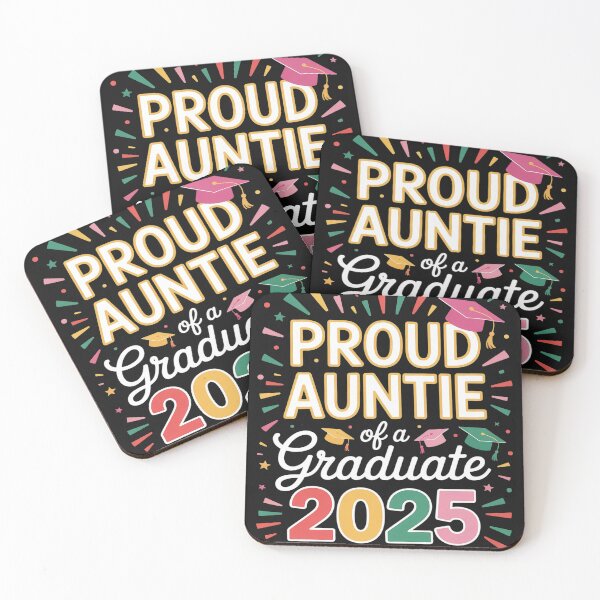 Item preview, Proud Auntie Of A Class Of 2025 Kindergarten Graduate designed and sold by AvagondaMind.