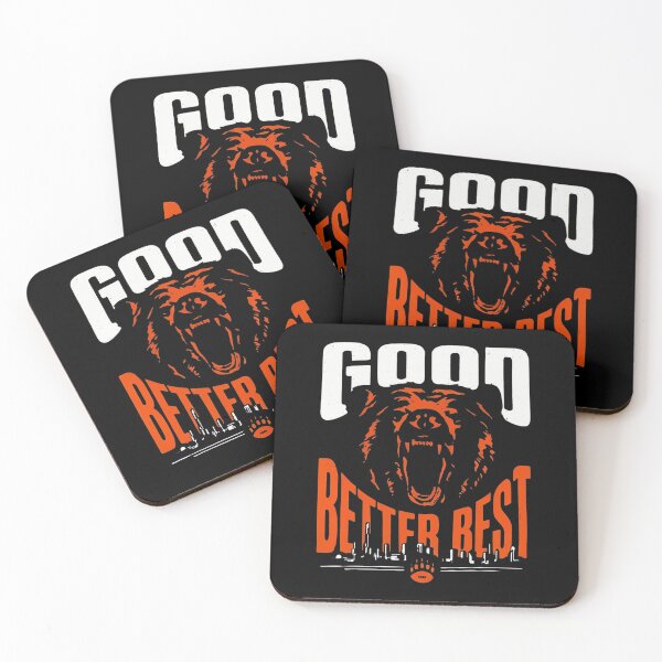 Item preview, Good Better Best Chicago Bears  designed and sold by Miarsabhoul.