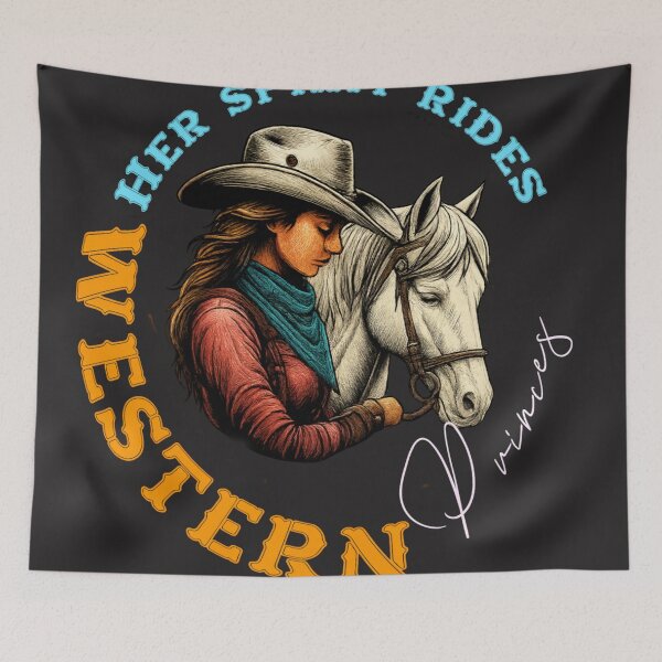 Item preview, Cowgirl & Her Companion designed and sold by ziiyou.