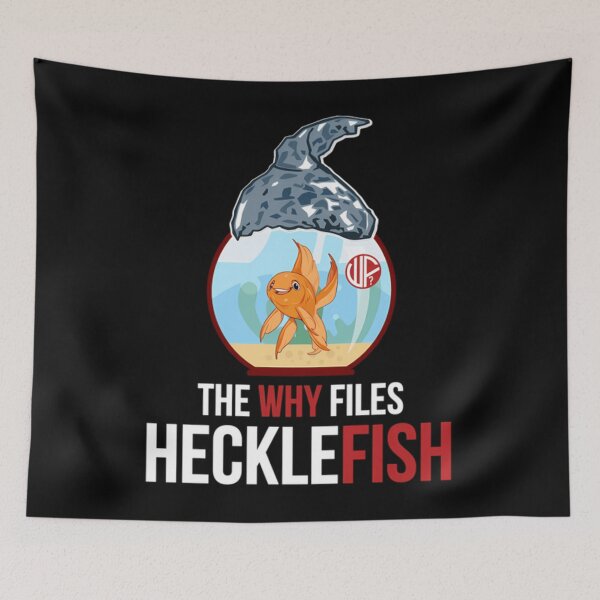 Item preview, The Why Files Blacks Hecklefish designed and sold by SANIDAA.