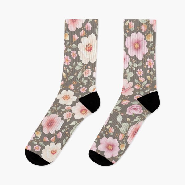 Item preview, Romantic Floral Pattern | Pink Peony & Sage Green Design | Vintage Botanical Art for T-Shirts, Stickers, Wall Art, Phone Cases & More designed and sold by DesignWorld8.