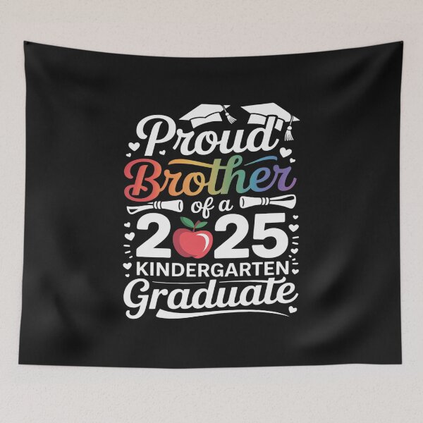 Item preview, Proud Brother Class of 2025 Kindergarten Graduate Graduation  355 designed and sold by AvagondaMind.