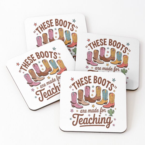 Item preview, Cowboy Teacher These Boots Are Made For Teaching School designed and sold by orlodrake.
