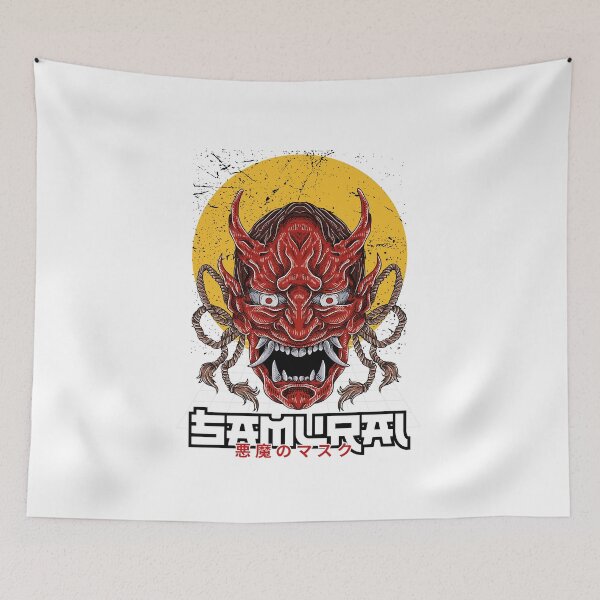 Item preview, Grungy Samurai Demon  designed and sold by vicky85076.