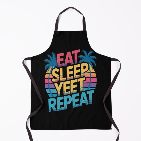 Item preview, Eat Sleep Yeet Repeat Vintage Yeet summer vibe Apparel designed and sold by orlodrake.