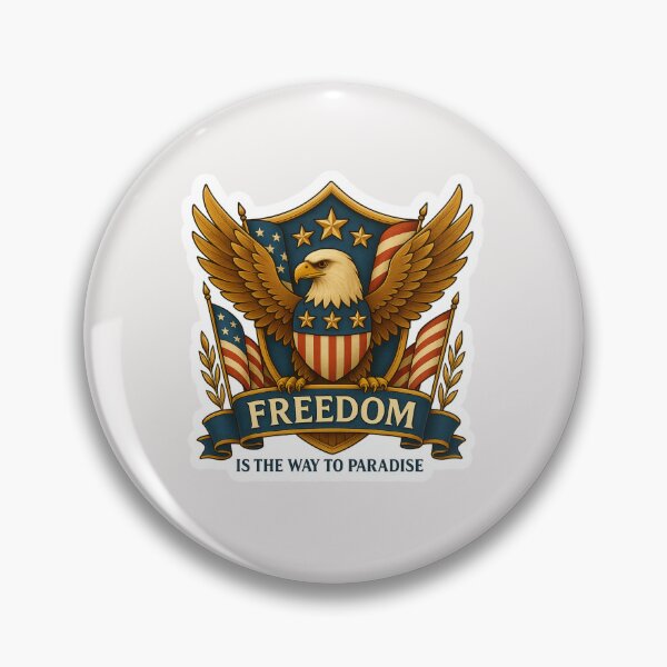 Item preview, 250 Anniversary of the USA - “Freedom Is the Way to Paradise.” designed and sold by Collins Design.