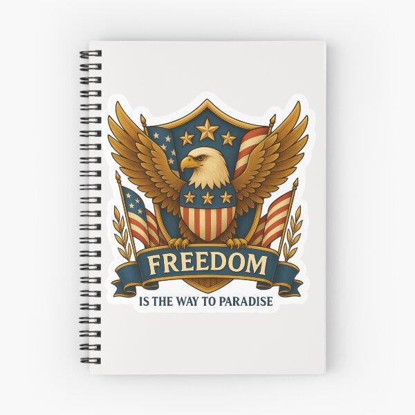 Item preview, 250 Anniversary of the USA - “Freedom Is the Way to Paradise.” designed and sold by Collins Design.