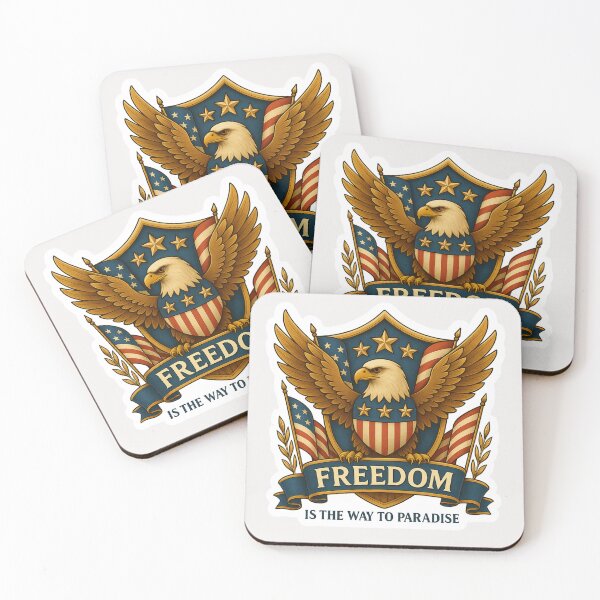Item preview, 250 Anniversary of the USA - “Freedom Is the Way to Paradise.” designed and sold by Collins Design.