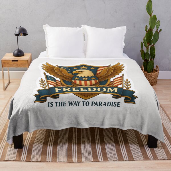 Item preview, 250 Anniversary of the USA - “Freedom Is the Way to Paradise.” designed and sold by Collins Design.