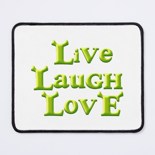 Item preview, Live Laugh Love funny saying  designed and sold by SkeletonsDanger.