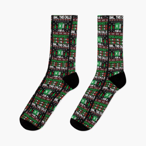 Item preview, Christmas Funny Oh Spreadsheet Calls This Fashion Nerd For Holiday Classic designed and sold by JasonCorvar.