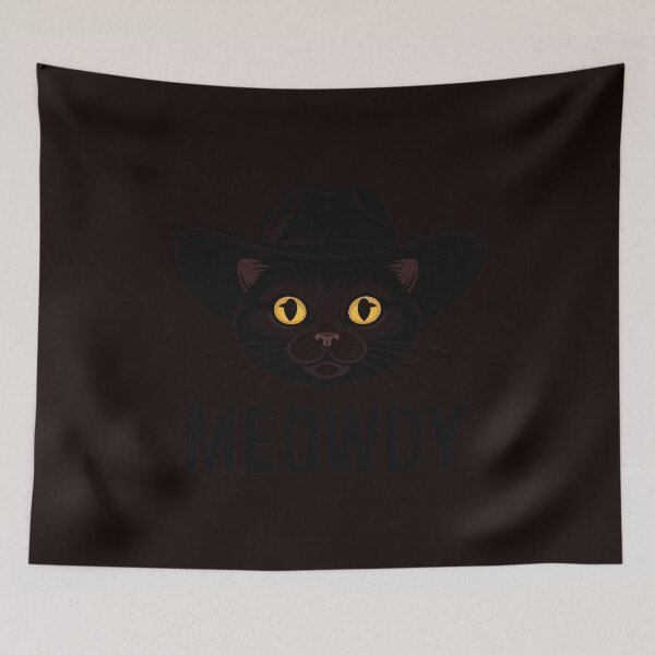 Item preview, Meowdy - Mashup Between Meow and Howdy - Cat Meme designed and sold by hettingerchaim.