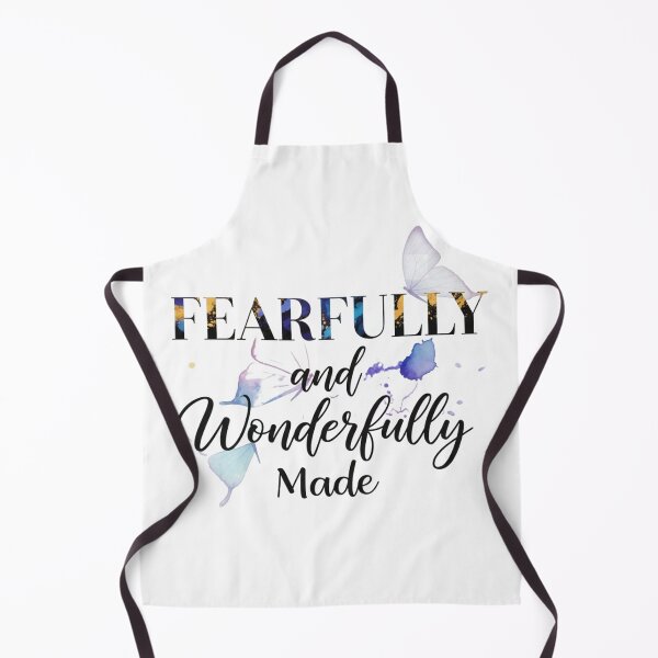 Item preview, Fearfully and Wonderfully Made | Bold Modern Scripture Typography for Faith Encouragement designed and sold by ebocraft.
