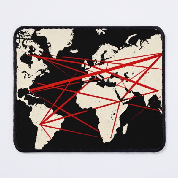 Item preview, Sonic Geography: World Conflict Map designed and sold by GeoWhimsy Studio.
