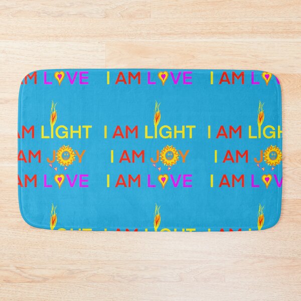 Item preview, I am LIGHT I am JOY I am LOVE in BLUE  designed and sold by MonicaArtist.