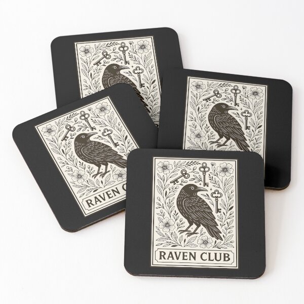 Item preview, aven Club Vintage Occult Bird Design designed and sold by PriscillaMarks.
