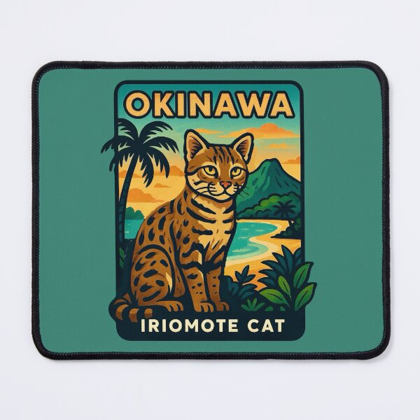 Item preview, Okinawa - Iriomote Cat Wildlife designed and sold by Myra365Art.