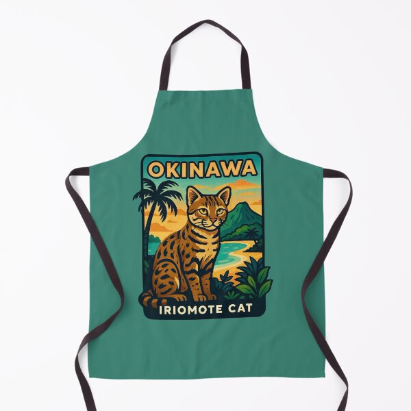 Item preview, Okinawa - Iriomote Cat Wildlife designed and sold by Myra365Art.