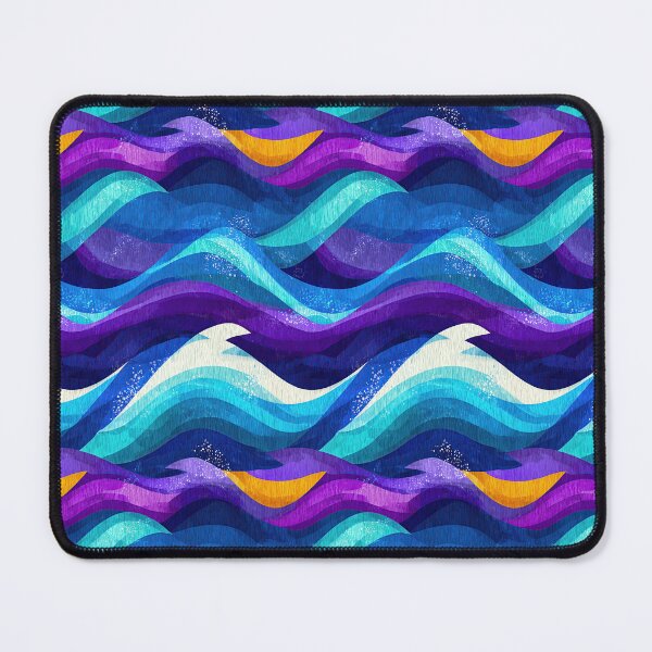 Item preview, Vibrant Cosmic Ocean Waves designed and sold by Piotrek0001.