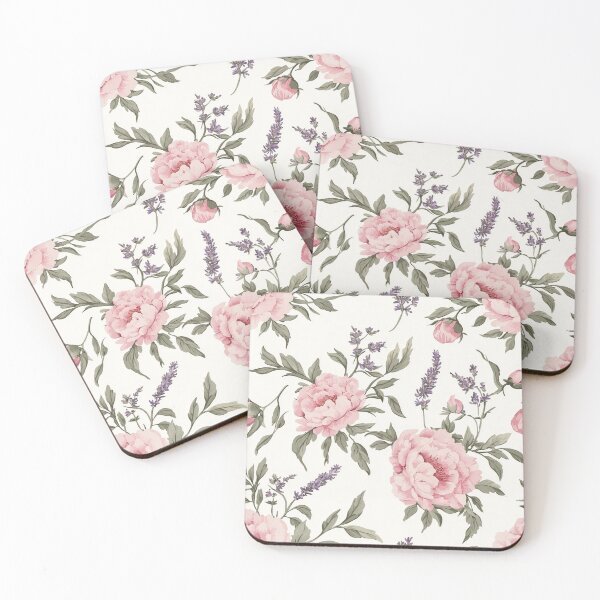 Item preview, Peony Whisper – Lavender Sprigs on Cream Canvas designed and sold by hobbybox.