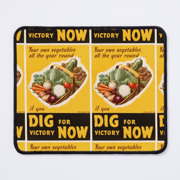 Item preview, Vintage WWII British Propaganda Poster | Dig for Victory | Garden Self-Sufficiency Art Print | Home Front Motivation & Unity designed and sold by artofuniverse.