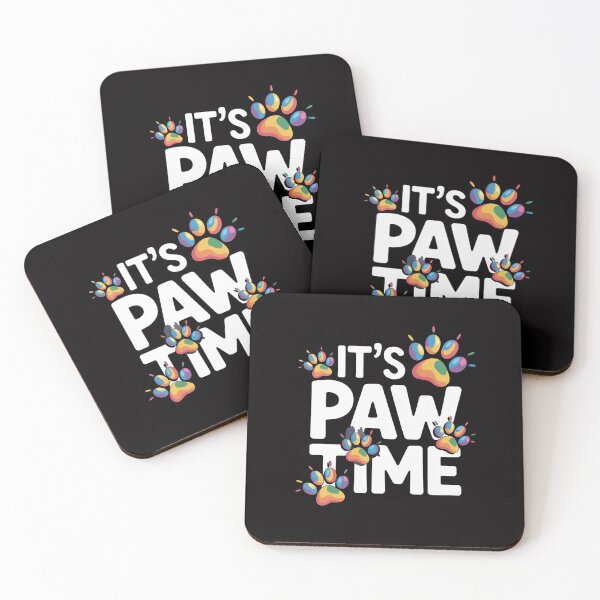 Item preview, It´s Pawty Time Paws for animal lovers cute colorful Party designed and sold by demarioTTS.