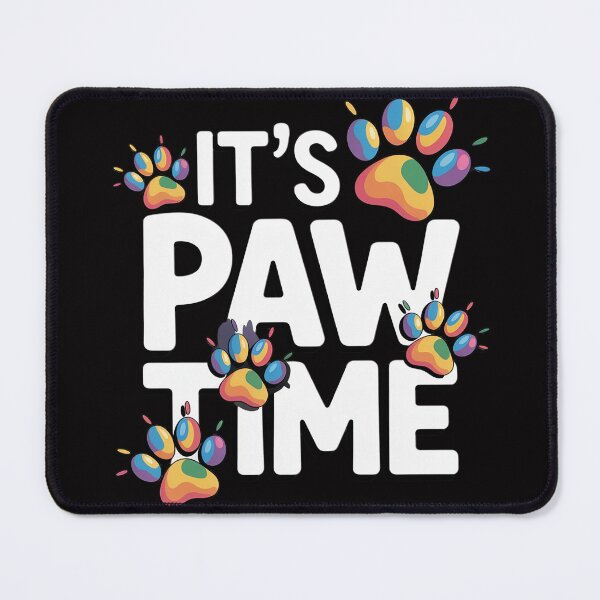 Item preview, It´s Pawty Time Paws for animal lovers cute colorful Party designed and sold by demarioTTS.