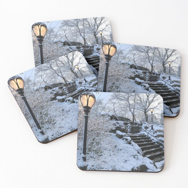 Item preview, Central Park featuring a classic black lamp post designed and sold by Justin Mckinney.