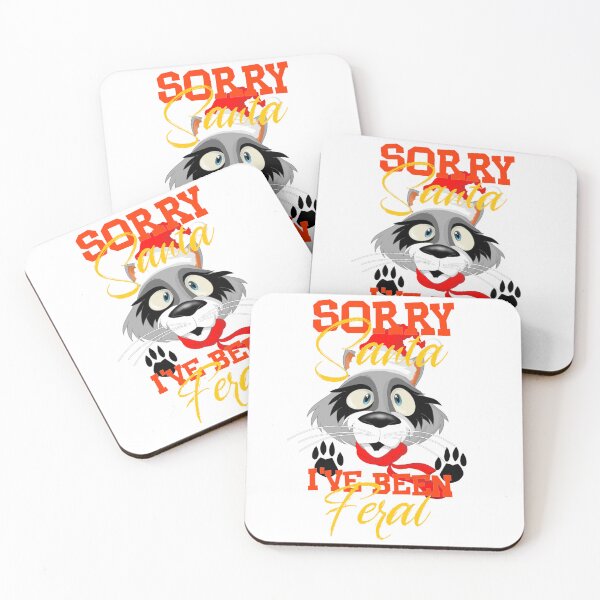 Item preview, Santa Feral / Sorry Santa Ive Been Feral  designed and sold by TheEndDesign.