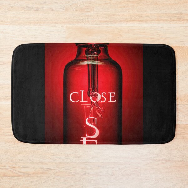 Item preview, Neon “CLOSE” Sign Inside Light Bulb – Modern Red Glow Aesthetic designed and sold by Grafititee.