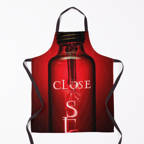 Item preview, Neon “CLOSE” Sign Inside Light Bulb – Modern Red Glow Aesthetic designed and sold by Grafititee.
