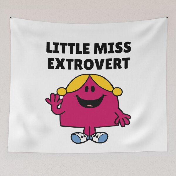 Item preview, Little Miss Extrovert  designed and sold by Comfy Creations.