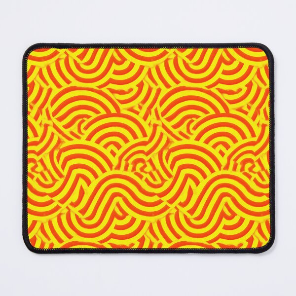 Item preview, Hypnotic Yellow and Red Psychedelic Arches designed and sold by Piotrek0001.