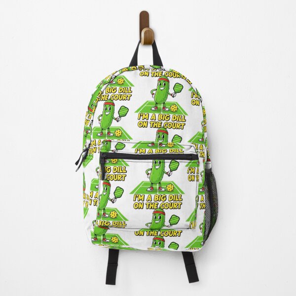Item preview, I’m a Big Dill on the Court Funny Pickleball Pun Character Design designed and sold by SplashTastic.