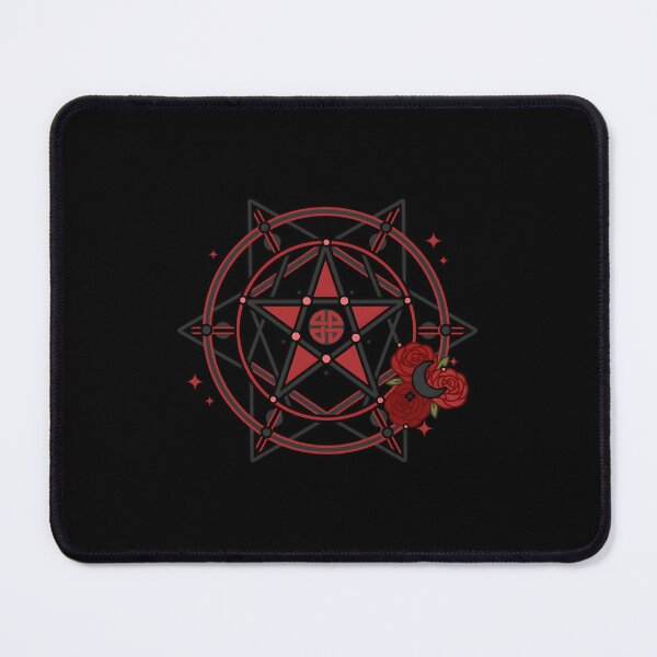 Item preview, Cute Strength Floral Summoning Circle designed and sold by PriscillaMarks.