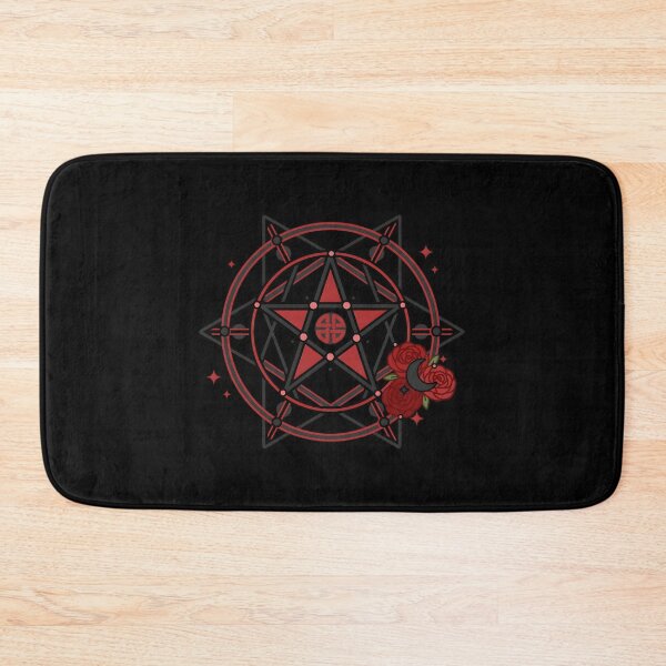 Item preview, Cute Strength Floral Summoning Circle designed and sold by PriscillaMarks.