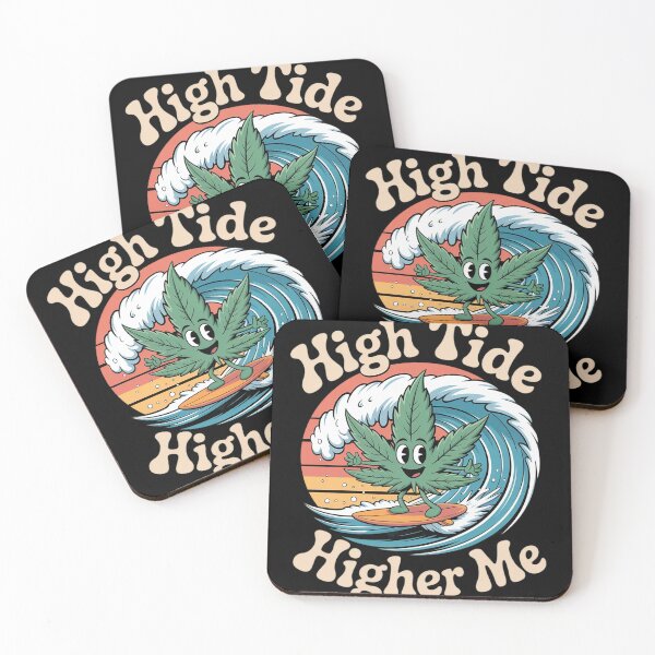 Artikelvorschau, Surf Cannabis High Tide Higher Me entworfen und verkauft von HardcoreTour.