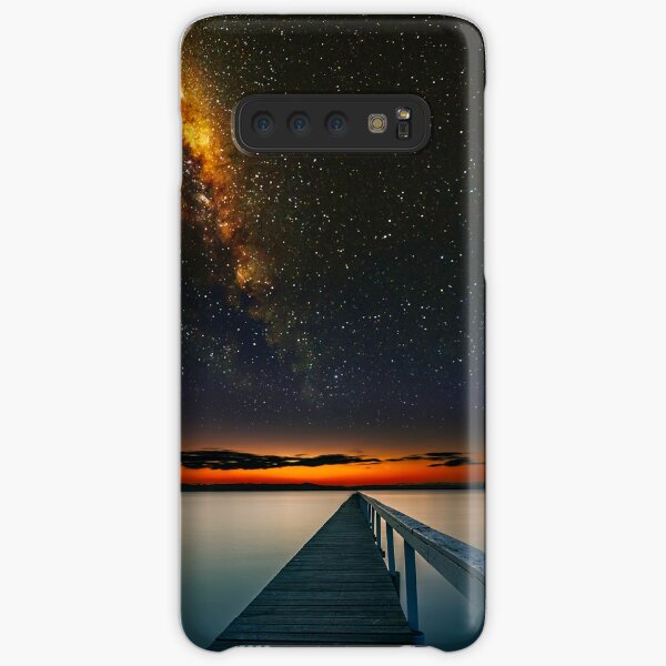 Milky Way over Long Jetty Samsung Galaxy Snap Case